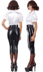 General knowledge about Leatherette Hobble Skirt