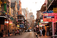 General knowledge about Bourbon Street